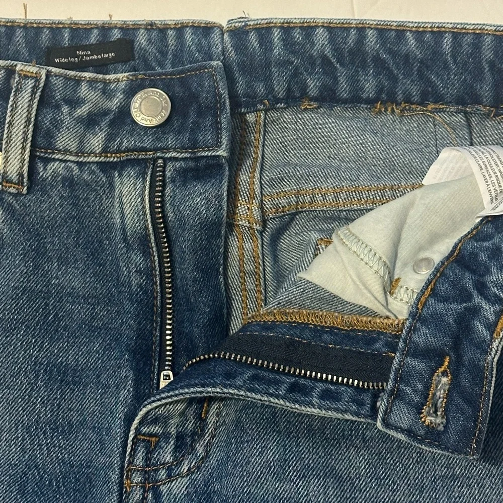 Frank and Oak Nina Wide Leg Jeans Size 25